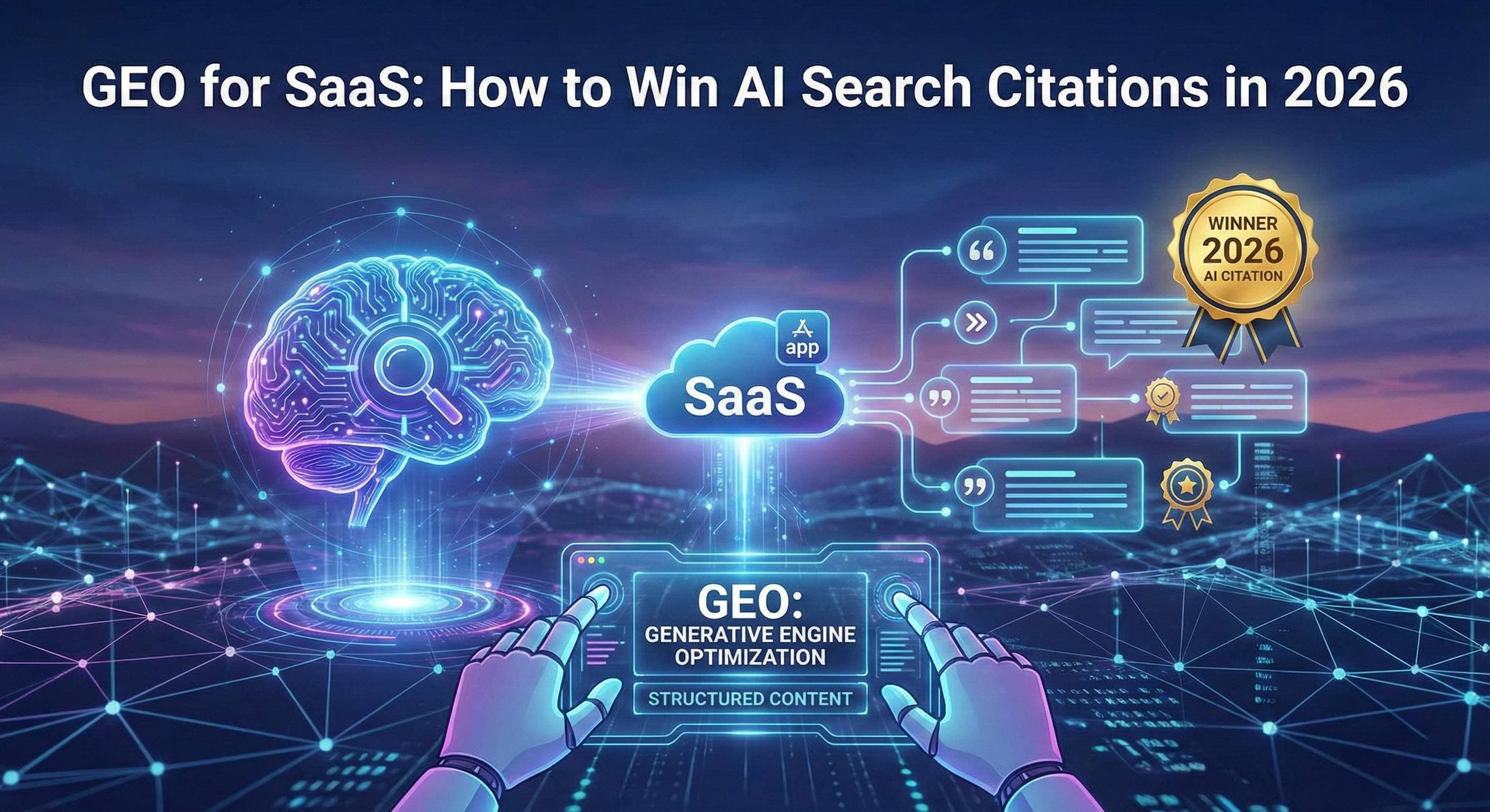 GEO for SaaS: How to Win AI Search Citations in 2026